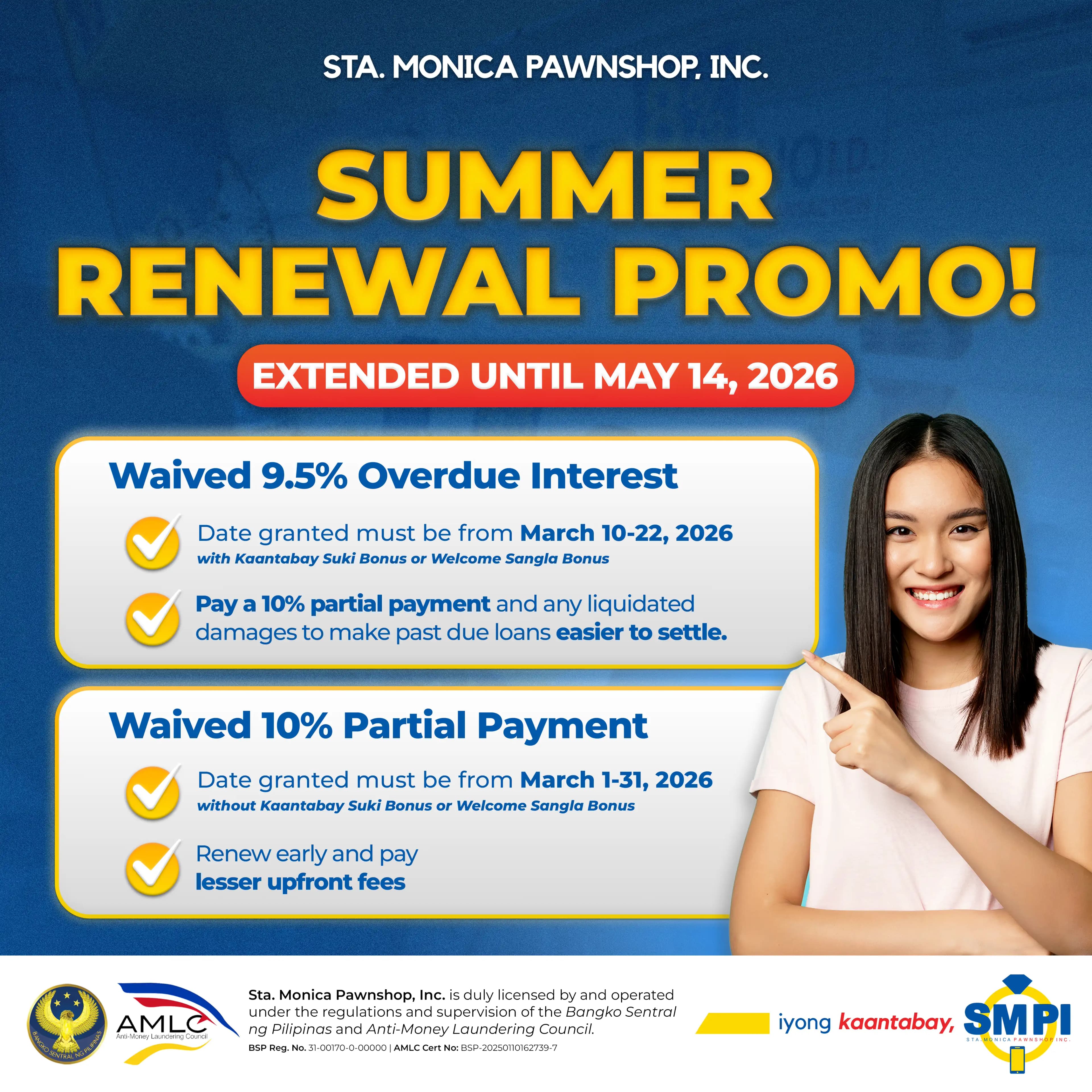 April Early Summer Renewal Promo Extension